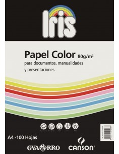 PAPEL IRIS GUARRO CANSON A4...