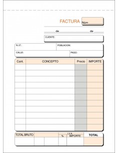 TALONARIO LOAN T68 FACTURAS...