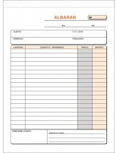 TALONARIO LOAN T122...