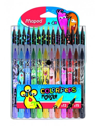 COMBOPACK COLOR' PEPS MONSTER 12...