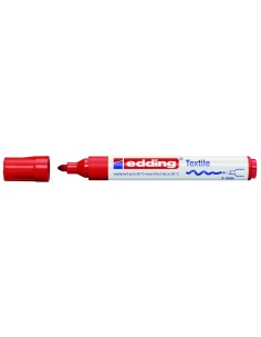 MARCADOR ROPA EDDING 4500 ROJO