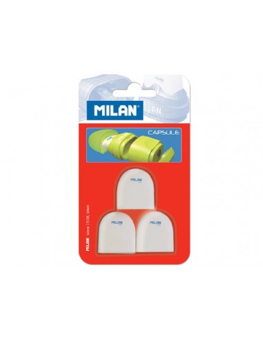 GOMA RECAMBIO MILAN CAPSULE BLISTER 3...