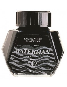 WATERMAN TINTERO 50CC NEGRO