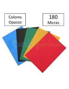 PVC DA4 180mic OPACO/NEGRO