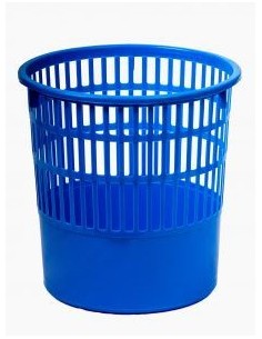 PAPELERA PLASTICO REJILLA...