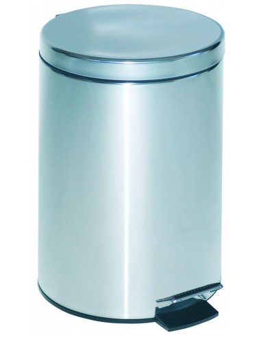 CUBO ACERO INOXIDABLE PEDAL SIE 12 L