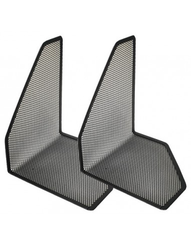 JUEGO 2 SUJETALIBROS 317379 NEGRO