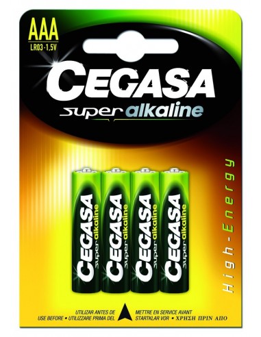PILA SUPER ALCALINA CEGASA LR03 AAA...