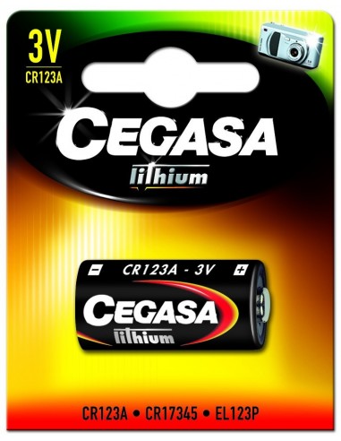 PILA LITIO CEGASA CR123A 3V FT 