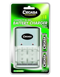 CARGADOR PILAS COMPACT...