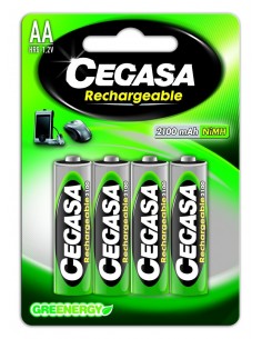 PILA RECARGABLE CEGASA AA...