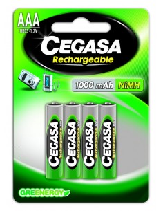 PILA RECARGABLE CEGASA AAA...