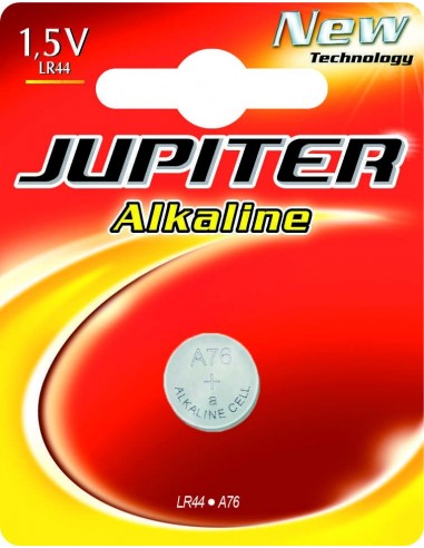 PILA ALCALINA BOTON JUPITER LR44 1,5V