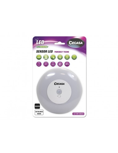 SENSOR MOVIMIENTO LED CEGASA PAREDES...