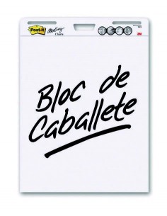 BLOC PIZARRA CABALLETE MMM...