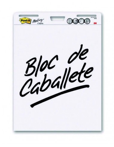 BLOC PIZARRA CABALLETE MMM PAPEL...