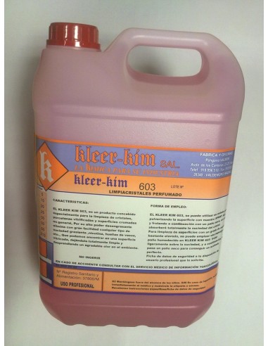 HERBE LIMPIACRISTALES PERFUMADO BOTE 10L