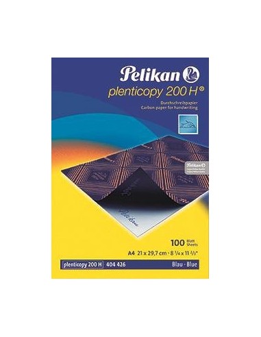 PAPEL CARBON PELIKAN A4 100 HOJAS...