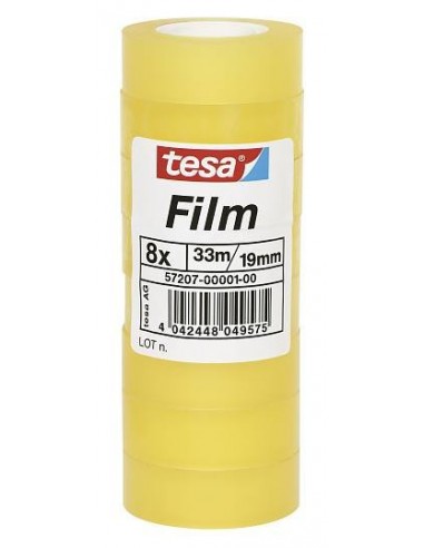 TESA PK8 CINTA ADHESIVA 33Mx19MM (TORRE)