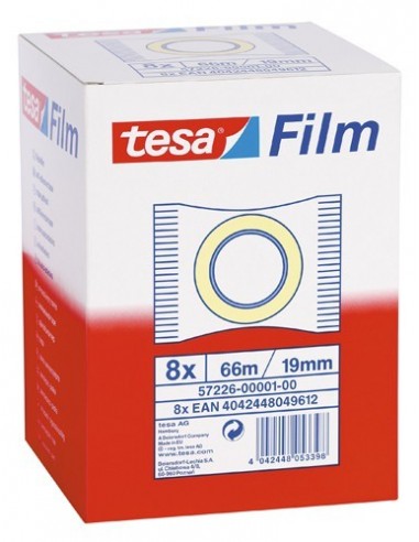 TESA CINTA ADHESIVA 66Mx19MM 57226