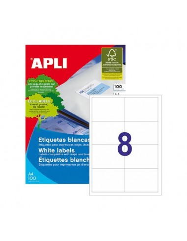 ETIQUETAS APLI INKJET/LASER/COPY DA4...