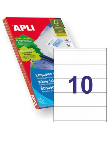 ETIQUETAS APLI INKJET/LASER/COPY DA4...