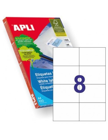 ETIQUETAS APLI INKJET/LASER/COPY DA4...