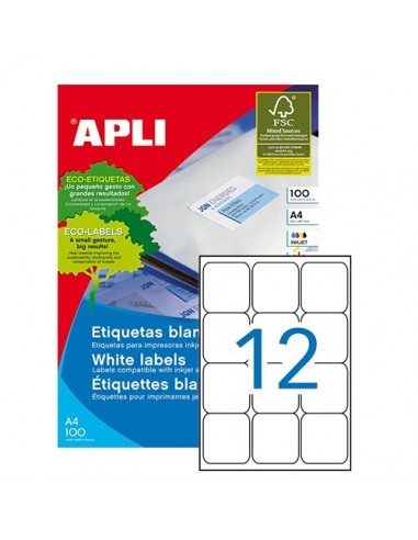 ETIQUETAS APLI INKJET/LASER/COPY DA4...