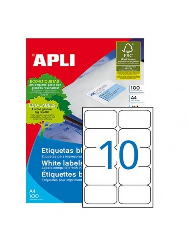 ETIQUETAS APLI INKJET/LASER/COPY DA4...