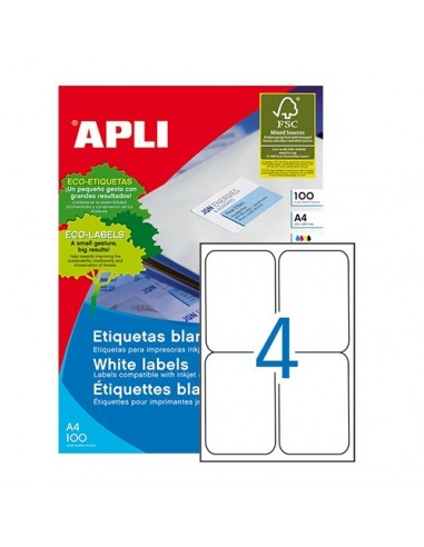 ETIQUETAS APLI INKJET/LASER/COPY DA4...