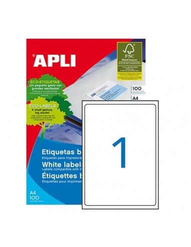 ETIQUETAS APLI INKJET/LASER/COPY DA4...