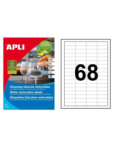 ETIQUETAS APLI INKJET/LASER/COPY DA4...