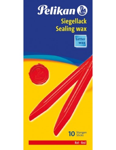 BARRAS LACRE CERA PELIKAN ROJO