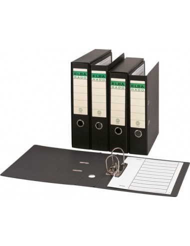 ELBA ARCHIVADOR CARTON FOLIO JASPEADO...