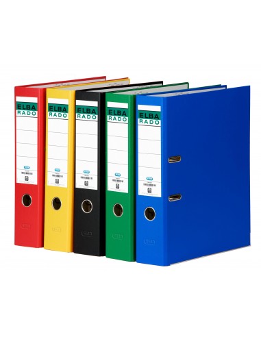 ELBA ARCHIVADOR RADO CHIC DA4 ANCHO AZUL