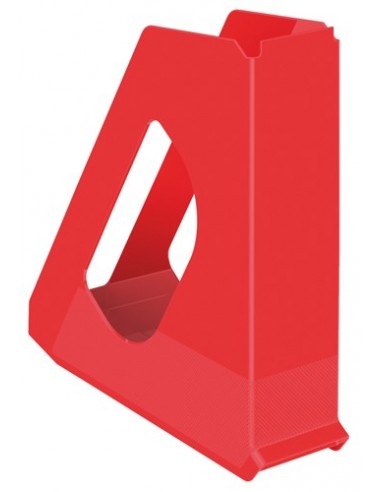 REVISTERO ESSELTE EUROPOST PLASTICO ROJO