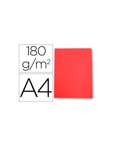 SUBCARPETA FADE GIO A4 180 GR ROJO 50...