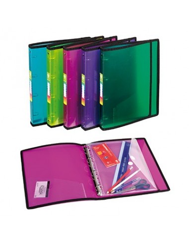 CARPETA CUADERNO EXTRA XL PARDO GOMAS...