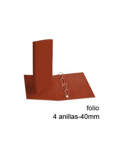 CARPETA ANILLAS ANCOR FOLIO 4 ANILLAS...