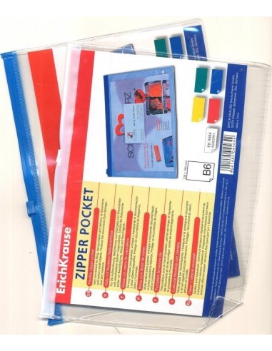 BOLSA CIERRE ZIP ERICHKRAUSE PVC B6