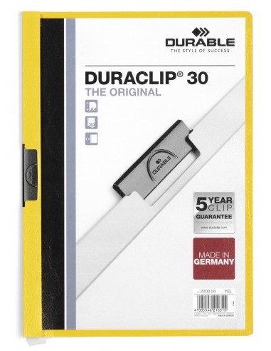DOSSIER CON PINZA DURABLE DURACLIP A4...