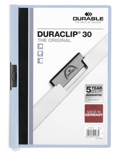DOSSIER CON PINZA DURABLE DURACLIP A4...