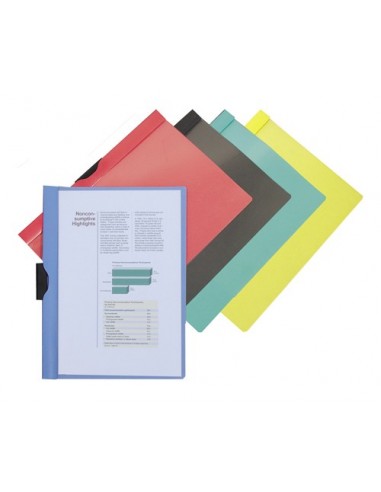 DOSSIER CLIP OFFICECLASS A4 NEGRO