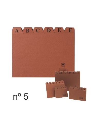 INDICE CARTON MARIOLA 5 155X215 MM