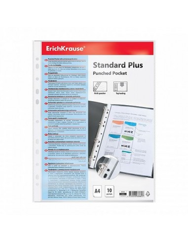 FUNDAS MULTITALADRO ERICHKRAUSE A4...