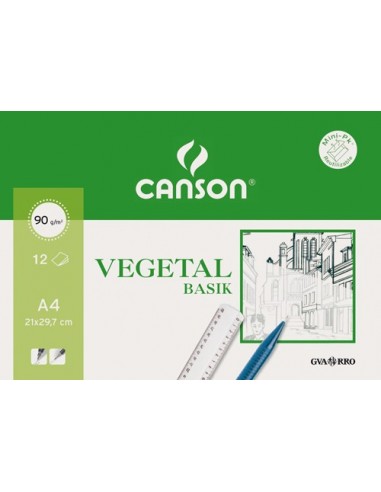 PAPEL VEGETAL BASIK GUARRO CANSON A4...