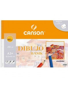 PAPEL DIBUJO BASIK GUARRO...