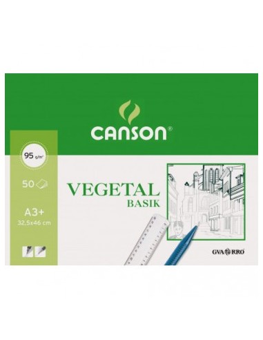 PAPEL VEGETAL BASIK GUARRO CANSON A3+...
