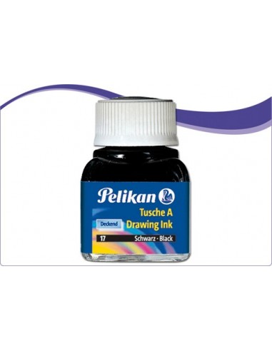 FRASCO TINTA CHINA PELIKAN 10 ML NEGRO