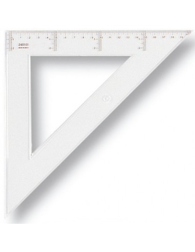 ESCUADRA PLASTICO SAFTA 20 CM